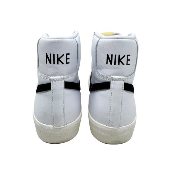 Nike Blazer Mid ’77 White Black Women’s Sneakers Size 7.5 Leather Retro Classic - Picture 10 of 15